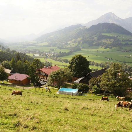 Apartmán Bio-Bauernhof Greiml Grobming Exteriér fotografie