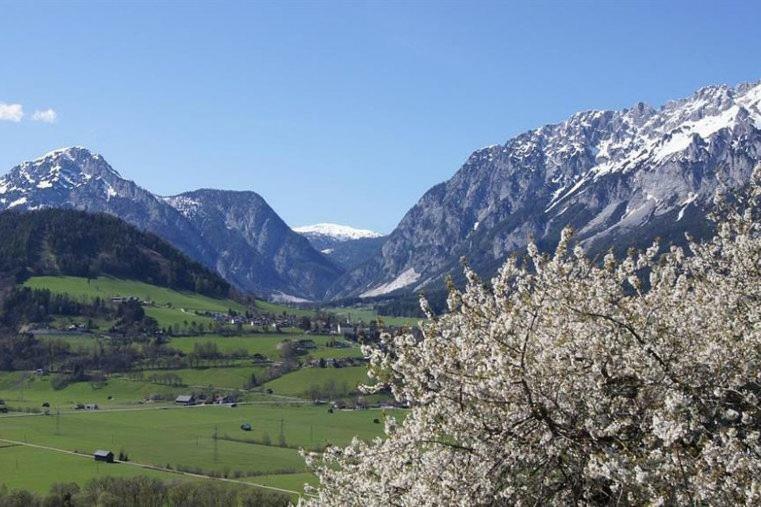 Apartmán Bio-Bauernhof Greiml Grobming Exteriér fotografie